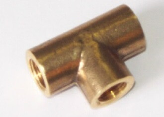 40MM BRASS TEE