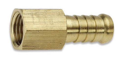 BRASS 1/4 BSPF X 5/16 HOSE TAIL