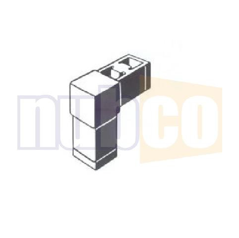 RIGHT ANGLE CONNECTOR TO SUIT 25X25X1.6 RHS