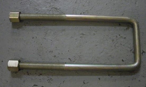 83X240MM M14 Z/P SQUARE TOP U BOLTS H/T