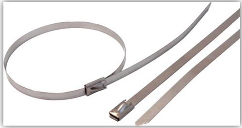 200MMX4.6MM 304 STAINLESS STEEL CABLE TIES 20PK