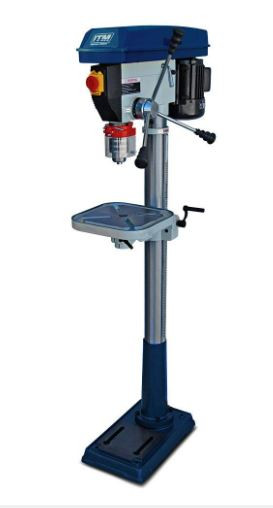 750W 20MM 12-SPEED SWING PEDESTAL FLOOR DRILL PRESS