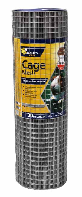 900X25X1.24MMX30M GAL SQUARE WELDED MESH