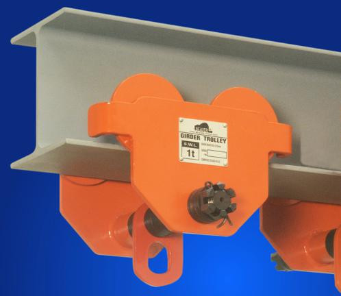 5TONNE PUSH GIRDER TROLLEY FOR 114-305MM BEAM