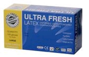 XL 100/BOX CLEAR POWDERED LATEX DISPOSABLE GLOVES