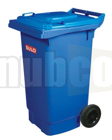 140LTR BLUE WHEELIE BIN