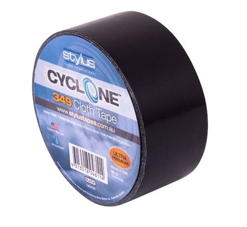 48MMX10MTR 349 CYCLONE ULTRA H/D WATERPROOF CLOTH TAPE