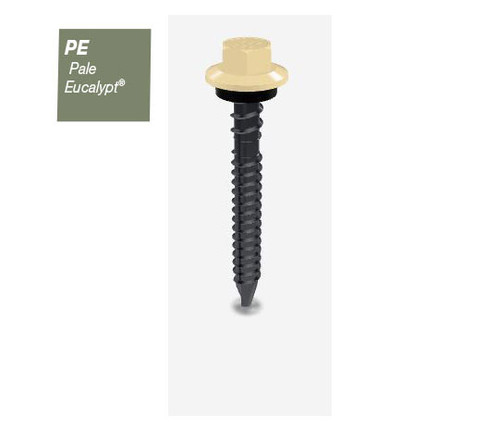 50MM ZIP B8 (CAT5) SDMT HEX SEAL PALE EUCALYPT  -100PK