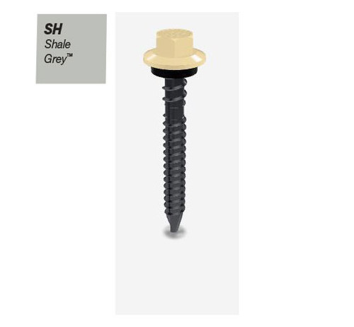65MM ZIP B8 (CAT5) SDMT HEX SEAL SHALE GREY -500PK