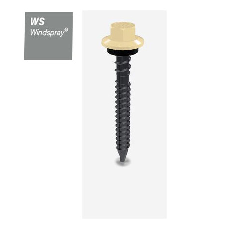 65MM ZIP B8 (CAT5) SDMT HEX SEAL WINDSPRAY  -500PK