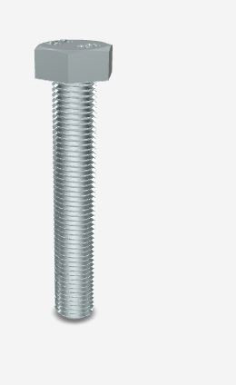 M10X30MM GR8.8 Z/P HEX SET SCREW