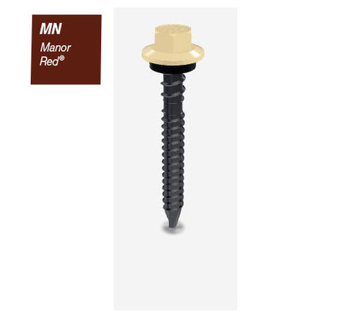 50MM ZIP B8 (CAT5) SDMT HEX SEAL MANOR RED  -100PK