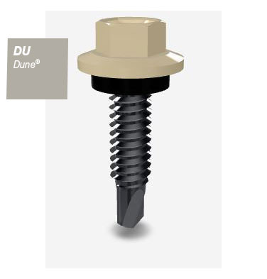 10GX25MM T17 SCREW HEX SEAL B8 (CAT5) DUNE 1000PK
