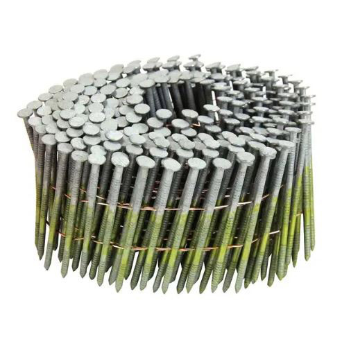 56X2.5MM GALV SCREW SHANK FENCING COIL NAILS - 9000PK
