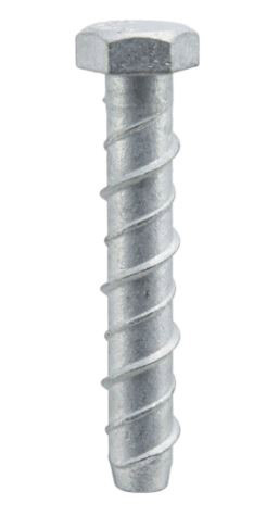 M16X100MM 10PK Z/P MASONRY SCREW ANCHOR