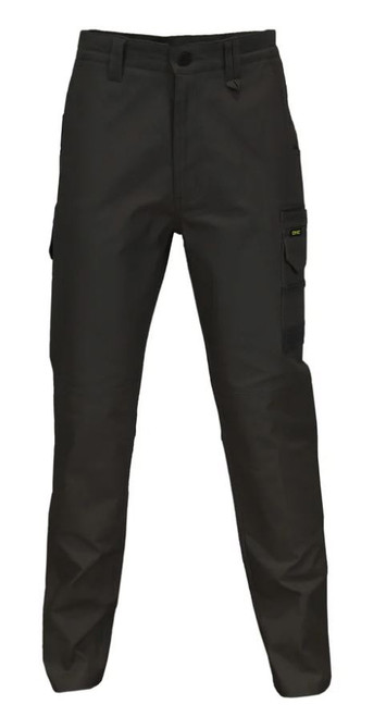 117S BLACK SLIMFLEX TRADIE CARGO PANTS