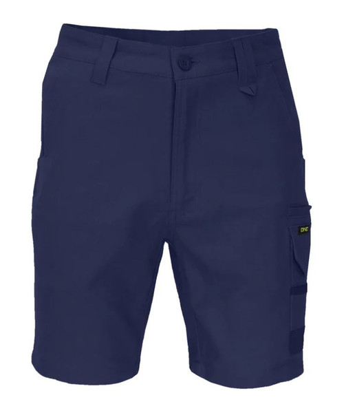 117R NAVY SLIMFLEX TRADIE CARGO SHORTS