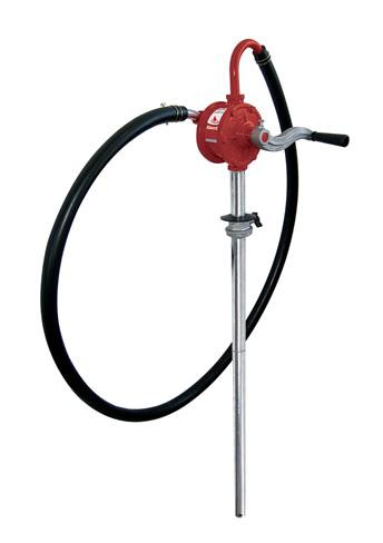 HEAVY DUTY ROTARY DRUM PUMP WITH HOSE 18LPM