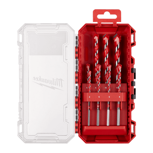 8PCE MASONRY HAMMER DRILL BIT SET