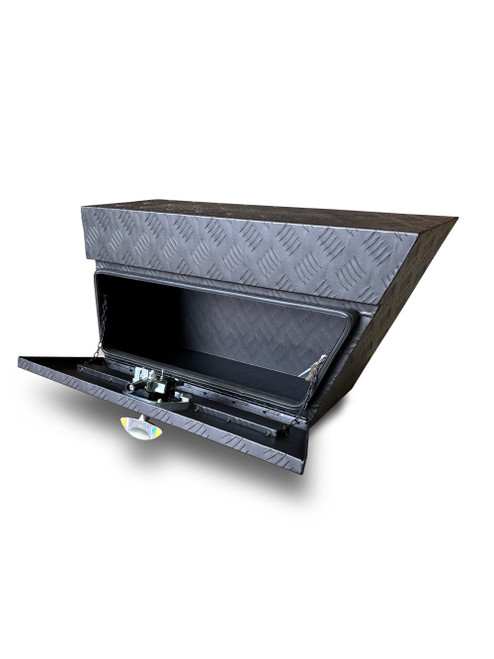 750X250X400MM BLACK ALUM PRO SERIES UNDER TRAY BOX RIGHT