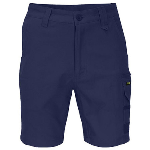 117R NAVY SLIMFLEX TRADIE SHORTS