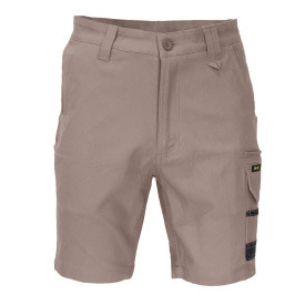 97R KHAKI SLIMFLEX TRADIE CARGO SHORTS