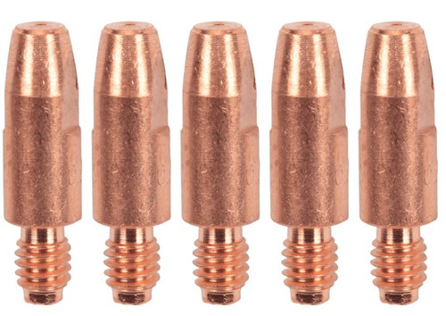 5PK 0.9MM M6X8MM BINZEL STYLE HEAVY DUTY MIG CONTACT TIPS