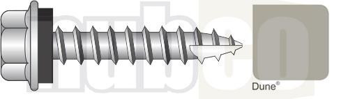 10GX25MM C3 HEX SEAL T17 SCREWS DUNE 1000PK