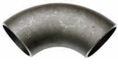 20MM 90DEG BLACK BUTTWELD LONG RADIUS ELBOW
