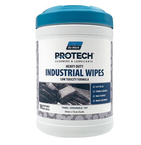 90PK 30CMX15CM HEAVY DUTY INDUSTRIAL WIPES