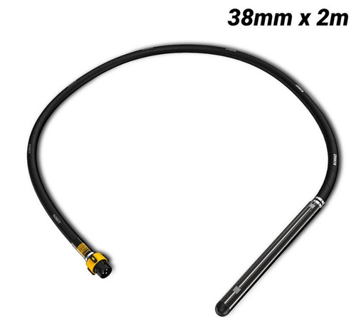 2M/38MM POWERSHIFT CONCRETE VIBRATOR FLEXIBLE SHAFT