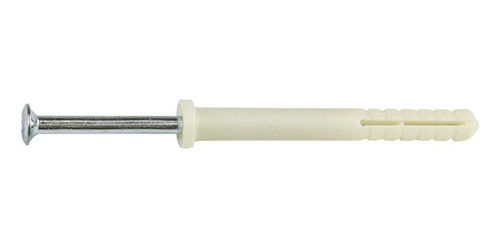 5X50MM Z/P FLAT HEAD HEAVY DUTY NYLON ANCHOR