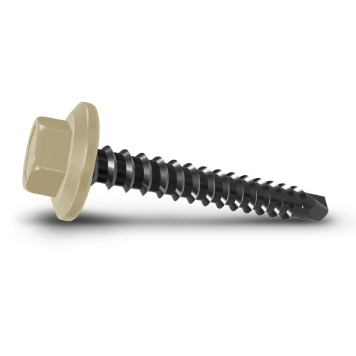 25MM ZIP B8 (CAT5) SDMT HEX SEAL PAPERBARK - 100PK