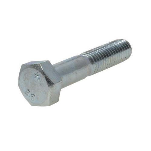 M8X130MM CL8.8 HEX BOLT ONLY Z/P