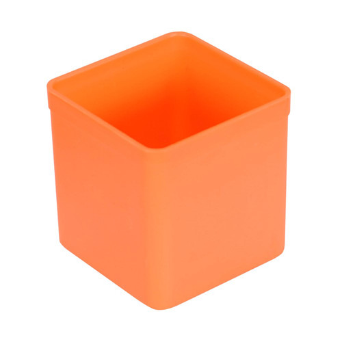 SMALL ORANGE STORAGE TUB
