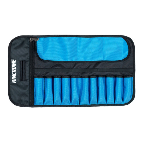 11 POCKET & 1 ZIP TOOL ROLL