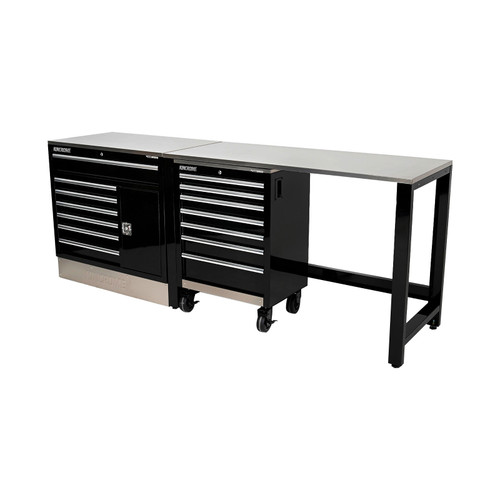 102\" 3PCE 14 DRAWER TRADE CENTRE GARAGE SET