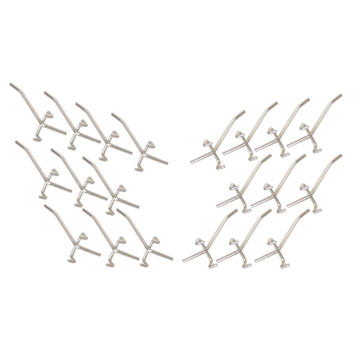 20PK STEEL HOOKS T/S K7048 PEG BOARD
