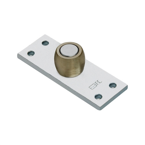 300KG DOOR TRACK BOTTOM GUIDE WITH BRASS ROLLER