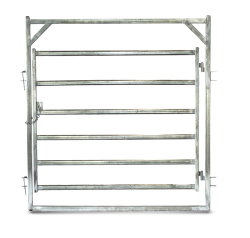 GATE IN FRAME 59MM OVAL X 30 X 1.6MM 2250H X 2100W