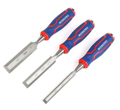 3PC WOOD CHISEL SET