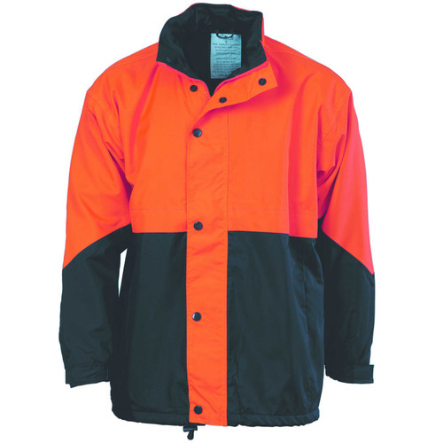 6XL ORANGE/NAVY 2 TONE HIVIS CLASSIC JACKET