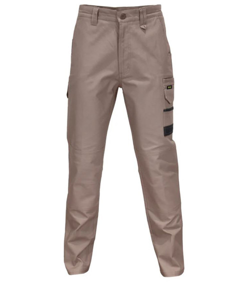 112S KHAKI SLIMFLEX TRADIE CARGO PANTS