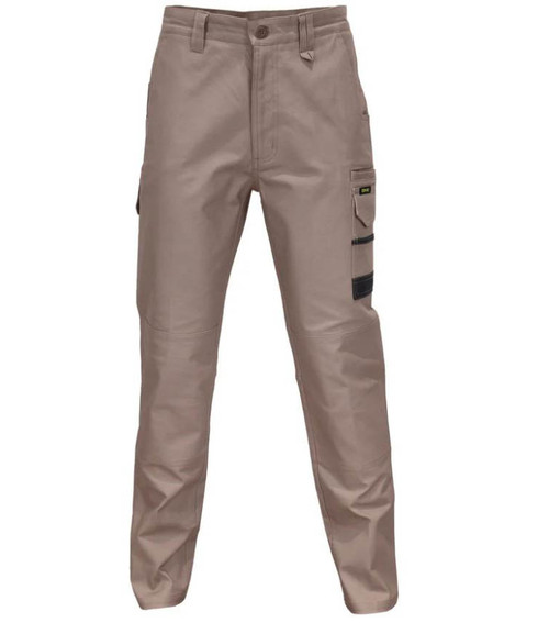 102S KHAKI SLIMFLEX TRADIE CARGO PANTS