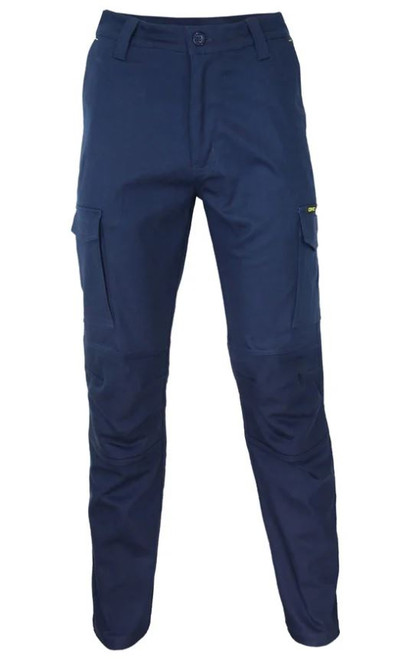 72R NAVY SLIMFLEX KNEE PATCH CARGO PANTS
