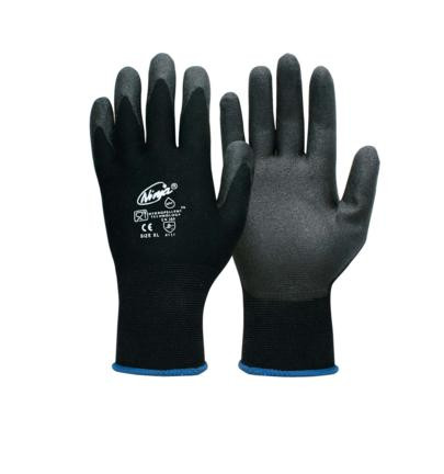 S BLACK HPT COATED GRIP NINJA GLOVES