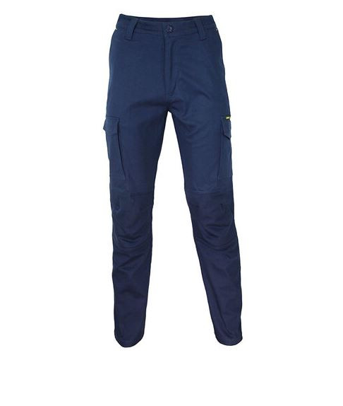 117R NAVY SLIMFLEX KNEE PATCH CARGO PANTS