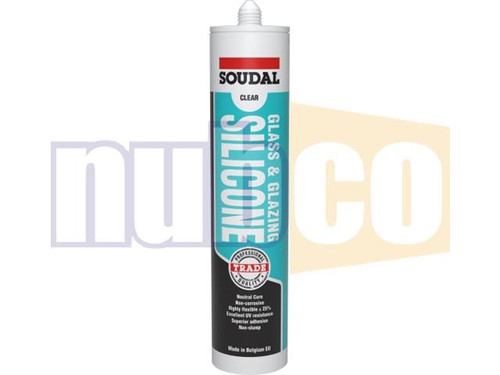 (O) 300ML MATT BLACK GLASS & GLAZING SILICONE CARTRIDGE