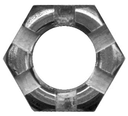 M16 (16MM) SLOTTED HEX NUT S/S 316