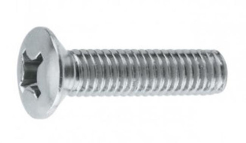 M5X20MM RAISED-CSK PHILLIPS METAL THREAD S/S 304